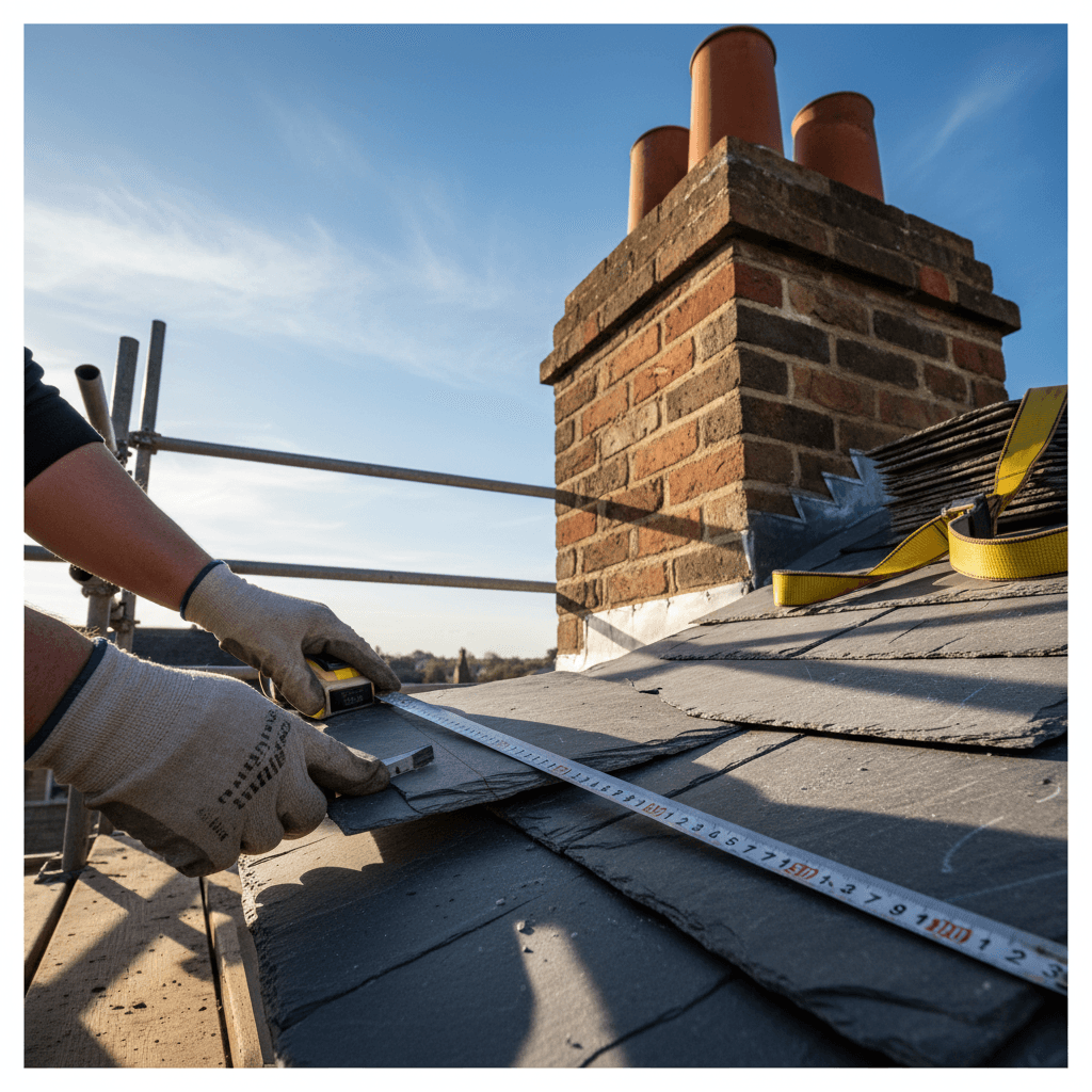 Inspection professionnelle d'une toiture