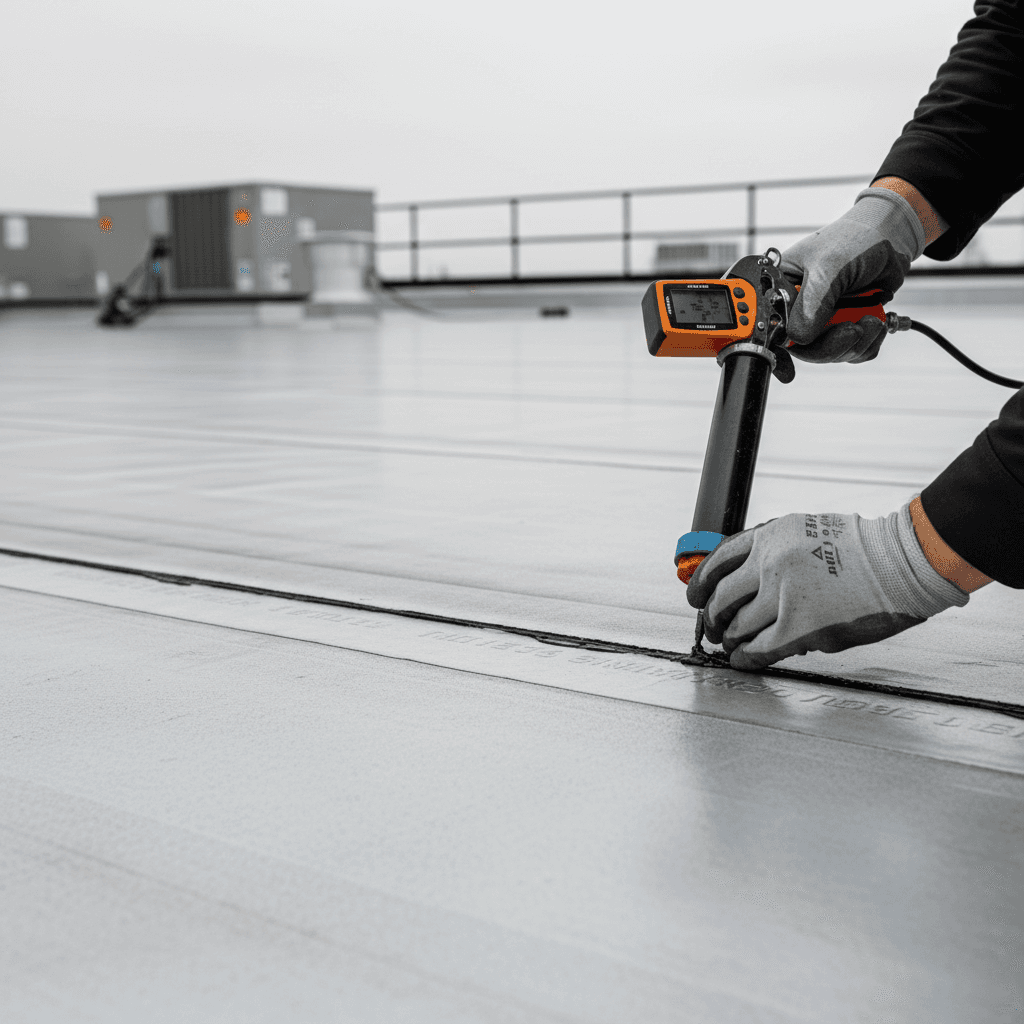 Toiture réparée et restaurée