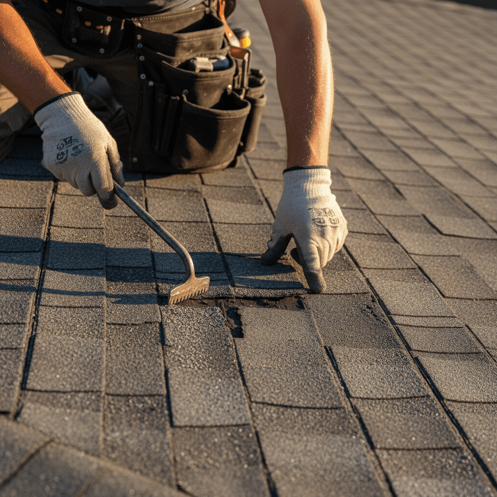 Nettoyage des gouttières