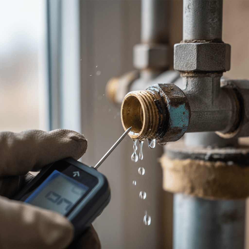 Détection fuites et infiltrations